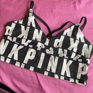 PINK Victoria’s Secret Padless Ultimate Sports Bra
